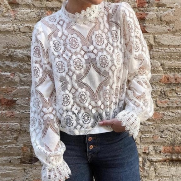 LACE LOVER boho chic blouse - Picture 7 of 7